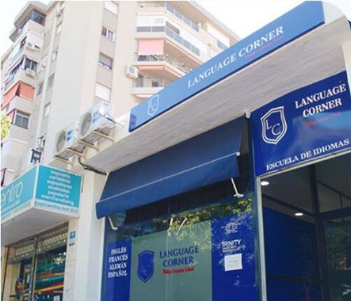 Fachada de la academia Language Corner